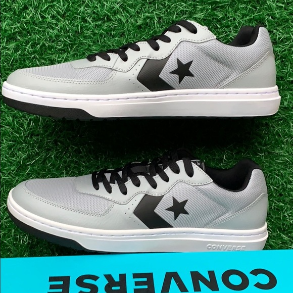 CONVERSE RIVAL OX WOLF GREY/BLACK/WHITE MEN’S - Picture 12 of 16